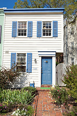 Image showing Colonial Style Washington DC Row House Home 