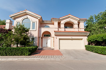 Image showing Mediterranean Single Family House Suburban China