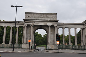 Image showing Hyde Park in London