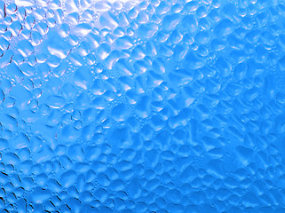 Image showing blue abstract background 