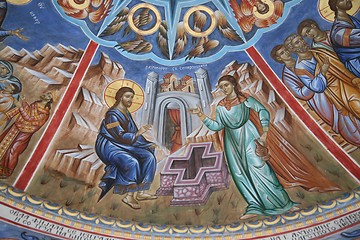 Image showing Miraculous conversion of a Samaritan woman