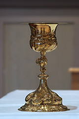 Image showing Golden chalice