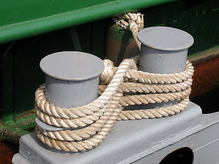 Image showing mooring on berth