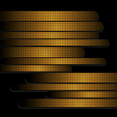 Image showing lights background golden