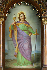 Image showing Saint Barbara