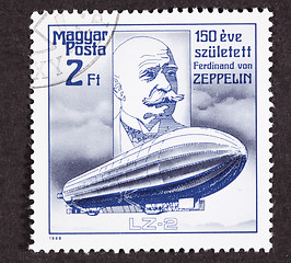 Image showing Hungarian Postage Stamp commemorating 150th anniversary Ferdinan