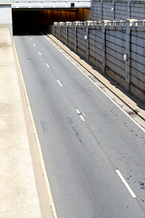 Image showing Looking Down Sunken Road City Street Washington DC