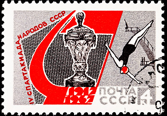 Image showing Spartakiad Spartacus Games, 50th Anniversary Soviet Union