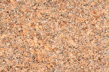 Image showing Full Frame Close Up Highly Polished Pink Granite Rock Surface