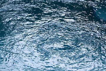 Image showing Full Frame Ripples Water Surface for Background