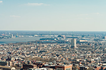 Image showing South Philadelphia Downtown Philly Delaware River