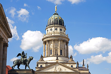 Image showing berlin gendarmenmarkt lion