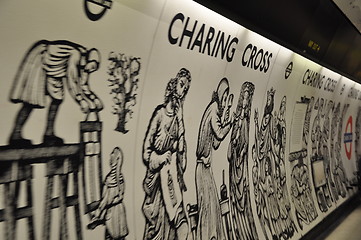 Image showing Charing Cross Station in London