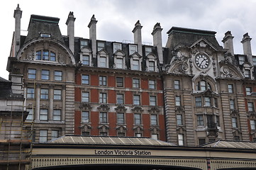 Image showing Victoria Station in London