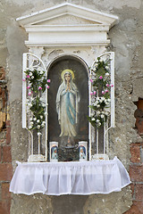 Image showing Virgin Mary icon 