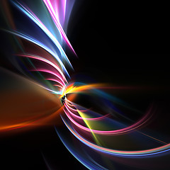 Image showing Swirly Fractal Swoosh Layout