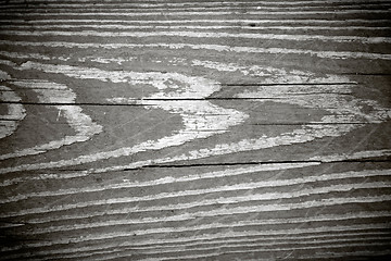 Image showing Black and White Woodgrain Texture