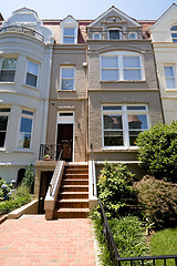 Image showing Richardsonian Romanesque Row House Home Washington