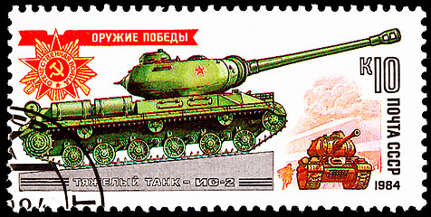 Image showing Soviet Union Joseph Stalin IS-2 Tank WWII