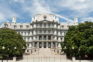 Image showing Ornate Old Executive Office Building Washington DC
