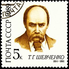 Image showing Taras Shevchenko Ukrainian Poet Painter