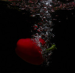 Image showing fruit in water