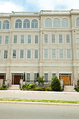 Image showing XXXL Italian Renaissance Revival Townhouses Limestone Facade Ros