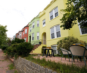 Image showing Italianate Row House Homes Washington DC