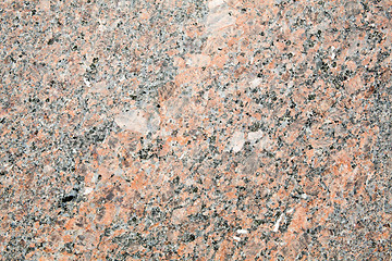 Image showing XXXL Full Frame Close-up Pink Granite Rock Veins