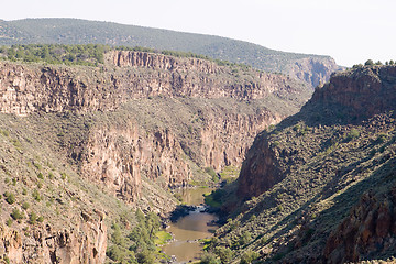 Image showing Rio Grande River Gorge, North Central New Mexico