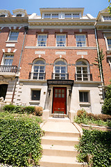 Image showing Tidy Adams Colonial Style Row House Washington DC