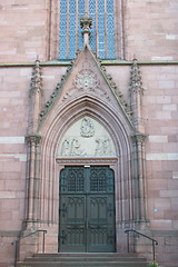 Image showing Entrance of a church