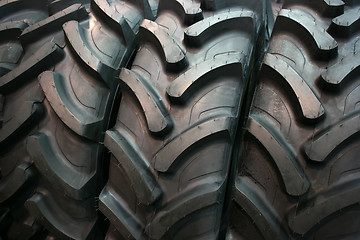 Image showing Tractor tires