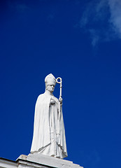 Image showing Statue of pope 