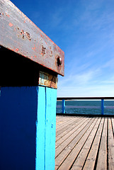 Image showing Baltic sea bridge 