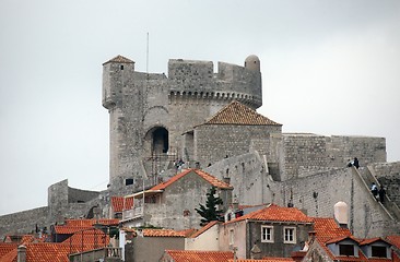 Image showing Minceta fort, Dubrovnik