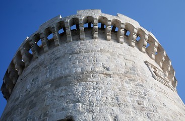 Image showing Stone fort in Korcula, Croatia