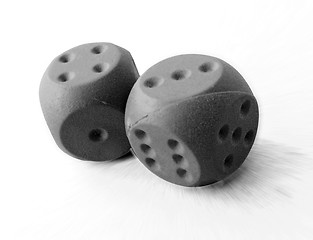 Image showing  two dices