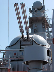 Image showing warship weapon