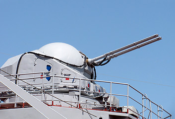 Image showing warship weapon