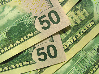 Image showing money background