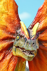 Image showing Dilophosaurus dinosaur