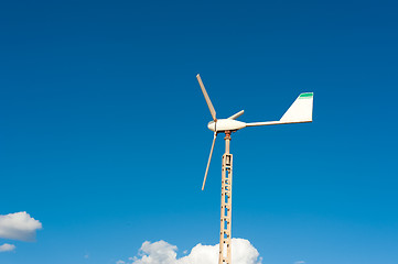 Image showing Small domestic wind generator