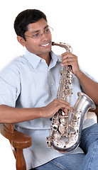 Image showing Sax Player