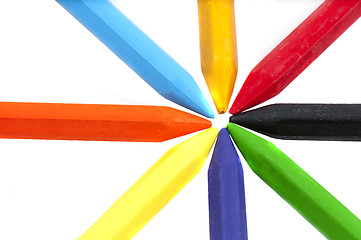 Image showing crayons