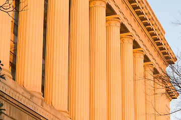 Image showing Columns US Department of Commerce in Washington DC