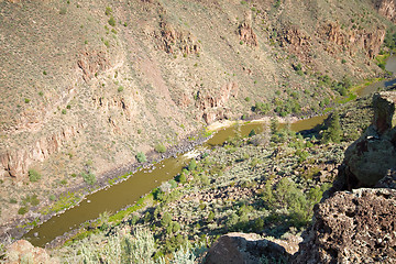 Image showing Rio Grande River Gorge, North Central New Mexico