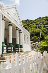 Image showing government building Saba Dutch Netherlands  Antilles