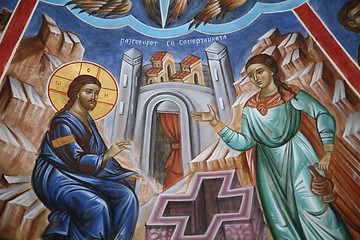 Image showing Miraculous conversion of a Samaritan woman