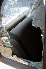 Image showing broken glass